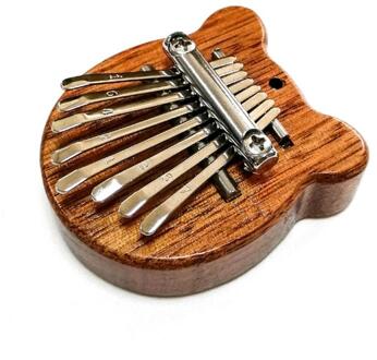8 Sleutel Mini Kalimba Exquise Vinger Duim Piano Marimba Musical Goede Accessoire Hanger Muziekinstrumenten