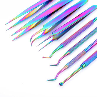 8 soorten Chameleon Rvs Nail Clipper Cutter Dode Huid Remover UV Gel Nail Art Clean Tool Trimmer Tang Manicure kits 02