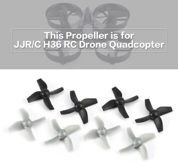 8 stks Originele CW/CCW Propeller voor JJR/C H36 Drone RC Mini Quadcopter Onderdelen de Drone Propellers Accessoires lucht blauw