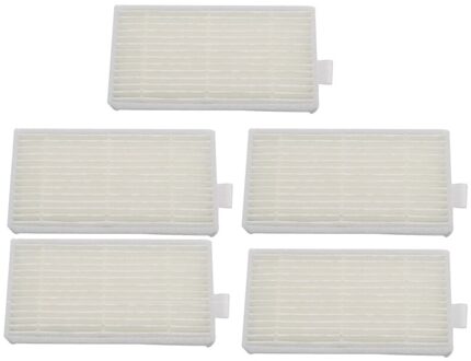 8 Stks/partij 4 Stuks Side Borstel (2 Paar) + 4 Stuks Hepa Filters Bursh Voor Ecovacs CR120 X500 X600 Panda X500 Filter Promaster Robot 2712 Licht Groen