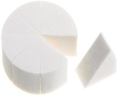 8 Stks/partij Driehoek Vormige Snoep Kleur Zachte Magic Gezicht Reiniging Pad Cosmetische Bladerdeeg Reiniging Spons Wassen Gezicht Makeup Tools Type2