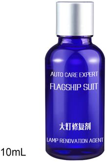 8 Stks/set Auto Koplamp Reparatie Vloeistof Koplamp Plated Crystal Renovatie Reparatie Tool M8617 10ml