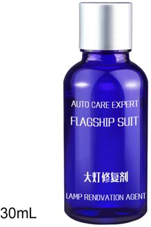 8 Stks/set Auto Koplamp Reparatie Vloeistof Koplamp Plated Crystal Renovatie Reparatie Tool M8617 30ml