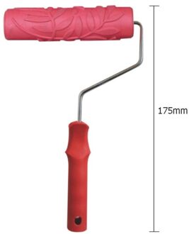 8 stks/set DIY Verf Roller Gereedschap Set Multifunctionele Huishoudelijke Gebruik Muur Decoratieve Handvat Stroomden Edger Tool Schilderij Borstels licht groen