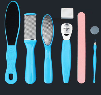 8 stks/set Manicure Voetverzorging Pedicure Scissor Cuticle Grooming Utility DIY Gereedschap Manicure Set Draagbare Pusher Nail Voeten Tool