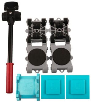 8 Stks/set Moving Zware Object Handling Tool Huishoudelijke Meubels Mobiele Tool Heavy Object Mover Plastic Moving Gereedschap Verwijderbare Por