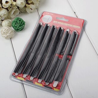 8 stks/set Universele Auto Deur Guard Edge Corner Bumper Buffer Trim Molding Protection Strip Scratch Protector Autodeur Crash Bar Zwart