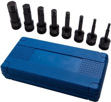 8 Stuk Hex Key Set 1/2 "Drive Impact H5 6 8 10 12 14 17 19Mm Socket Voor allen Gereedschap