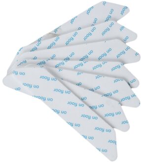 8 Stuks Anti Curling Tapijt Tape Anti Slip Hoeken Randen Grijper Pads Keuken Badkamer Deken Antislip Sticker Herbruikbare grip
