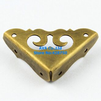 8 Stuks Antiek Messing Jewelry Box Corner Box Corner Protector Antiek Messing 31mm