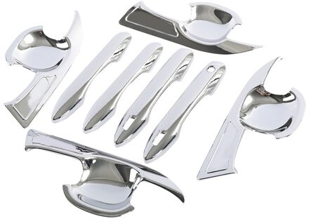 8 Stuks Auto Bewerkt Deurklink Covers Deur Kommen Voor Toyota Camry
