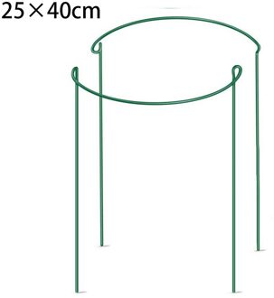 8 Stuks Bloemen Vine Plant Ondersteuning Stake Tuin Stakes Plant Ring Grens Ondersteuning Groene Plant Kooi Ondersteunt Lelie Pioen Orchidee 2stk / 25X40cm