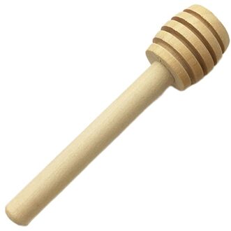 8 Stuks Houten Honing Dipper Stick Honing Lepel Mengen Stick Voor Honey Pot Koffie Melk Thee Veilig Roer Bar Benodigdheden keuken Gereedschap