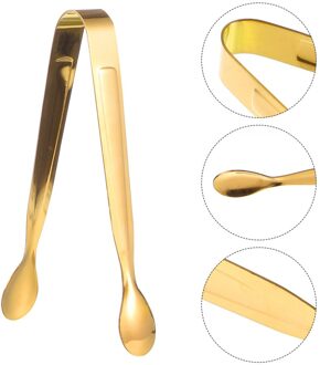 8 Stuks Ijs Tang Serveren Tang Rvs Voorgerechten Suiker Kubus Tang gouden