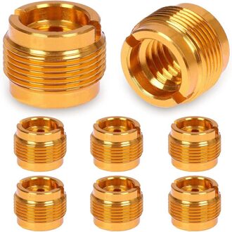 8 Stuks Mic Stand Adapter 5/8Inch Male Naar 3/8Inch Vrouwelijke Schroef Adapter, schroefdraad Adapter Voor Microfoon Stand