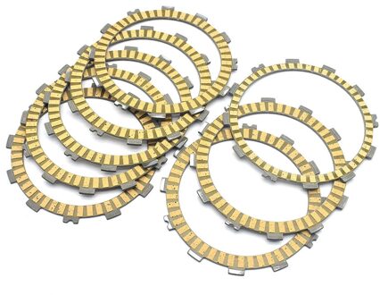 8 Stuks Motorcycle Clutch Wrijving Platen Kit Voor Kawasaki KLX400 KLX400SR KSF400 KFX400 A1 B1 A2 B2 2003 2004 Klx 400 400SR Kfx