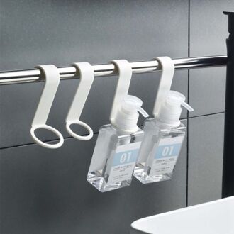 8 Stuks S Vormige Badkamer Douche Shampoo Fles Houder Haak Opknoping Opslag Keuken Accessoires Organisator