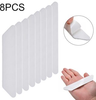 8 stuks Thuis Tapijt Grijpers Stickers Zachte Anti Slip Tapijt Grijpers Herbruikbare Rug Mat Grips Voor Alle Vloertegels Type huishoudelijke Tool