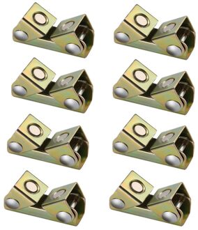 8 Stuks V Type Magnetische Lassen Klemmen Houder Jarretel Armatuur Verstelbare Pads Kit