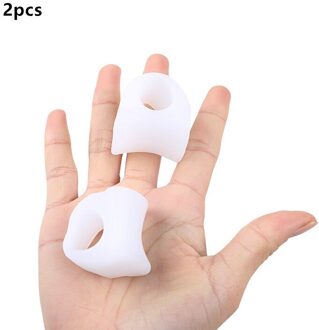 8 Stuks Zachte Siliconen Toe Separator Voet Vinger Divider Vorm Manicure Pedicure Care Nail Art Tool Daisy Bloem Houder Accessoire doorzichtig