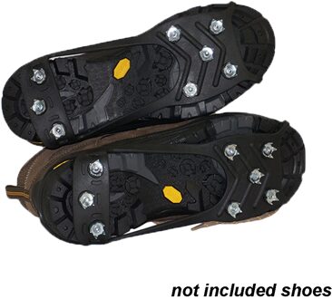 8 Tanden Ice Gripper Klimmen Stijgijzers Spikes Overschoen Outdoor Wandelen Traction Cleats Anti-Slip