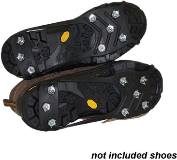 8 Tanden Outdoor Anti-Slip Stijgijzers Spikes Overschonen Schoenplaten Klimmen Wandelen Ice Gripper Tractie