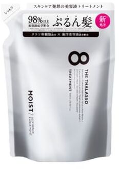 8 THE THALASSO Deep Repair & Aqua Moist Serum Hair Treatment 400ml Refill