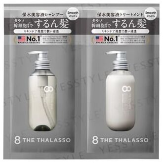 8 THE THALASSO Shampoo & Treatment Smooth Set 10ml x 2