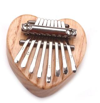 8 Toetsen Kalimba Mahonie Duim Piano Reed 8 Key Keyboard Mini Piano Hoge Houten Afrikaanse Kalimba Vinger piano C