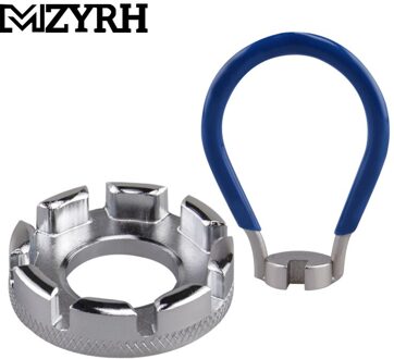 8 Way Fiets Spoke Key Wrench Tool Tepels Mountainbike Spoke Spanner Inbussleutel Remover Fietsen Fiets Reparatie Tool set type F