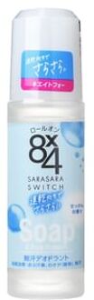 8 x 4 Sarasara Switch Antiperspirant Roll On Soap Pure Flower - Deodorant