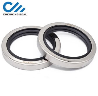 80*120*10 Dual Lip Oliekeerringen Met SS304 Voor Compressoren/Pompen/Mixers/Blowers/gear Dozen/Extruders