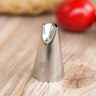 #80 chrysant Nozzles Voor Gebak Fondant Decorating Pastry Icing Piping Tips Bakvormen Keuken Bakken Tools