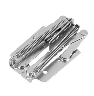 80 graden Kast Scharnier Bridge Vormige Lente Scharnier Volledige Overlay Kast Scharnieren Meubelen Vouwen Slaapbank Lente Scharnieren