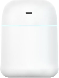 80 Ml Usb Mini Luchtbevochtiger Ultrasone Etherische Olie Aroma Diffuser Youpin Mute Led Licht Mist Maker Voor Thuis wit