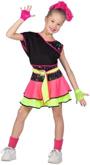 80's Jurkje Neon Kind Multikleur - Print