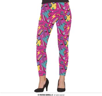 80's Party Legging Roze