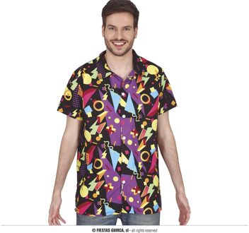 80's Vibe Blouse Heren Multikleur - Print