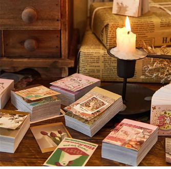 80 Sheets Stamp Scrapbooking Stickers With Memo Pad Decoration Sticker Planner Stickers