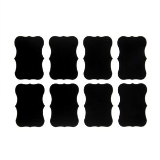 80 Stks/partij Cloud Kant Stickers Zwart Schoolbord Sticker Craft Keuken Labels Schoolbord Schoolbord Sticker Black Board