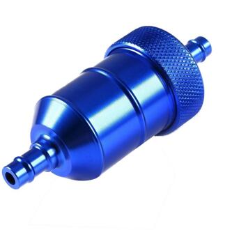 80% Verkoop Racing Benzine Gas Fuel Filter Cleaner Voor Motorfiets Quad Dirt Bike Atv Buggy Blauw