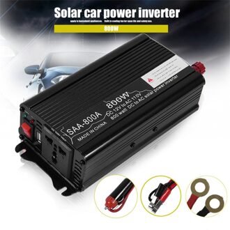 800/1000/1500W Auto Aluminium DC12V Om AC110V Auto Power Inverter Hoge Omzetten Rendement Charger Converter transformator