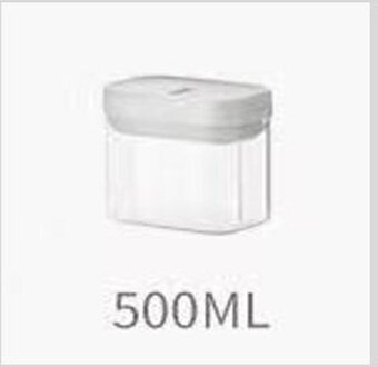 800/1300/1800Ml Voedsel Container Plastic Keuken Koelkast Noodle Box Multigrain Opslag Jar Transparant Verzegelde Pot