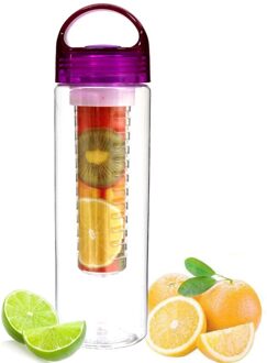 800 Ml Draagbare Fruit Infusing Infuser Water Fles Sport Citroensap Fles Flip Deksel Outdoor Wandelen Klimmen Camp Flessen 06