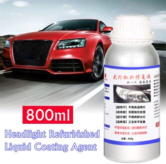800G Auto Koplamp Reparatieset Koplamp Refurbished Vloeibare Coating Agent Automotive Reparatie Apparatuur