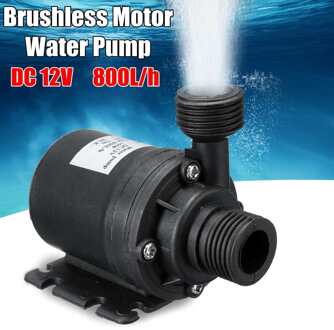 800L/H 12V Dc 5M Dompelpompen Water Circulatiepomp Solar Borstelloze Motor