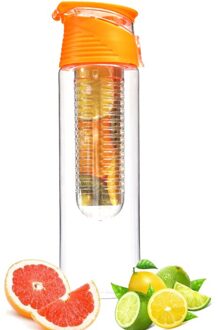 800Ml Draagbare Waterfles Drinkware Fles Fruit Infuser Sap Shaker Reizen Sport Water Fles Drinkware Botellas Para Agua 06