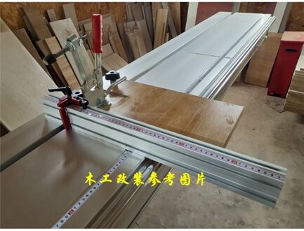 800mm Aluminium Profiel 75mm hoogte met T-tracks Voor Houtbewerking werkbank DIY modificatie