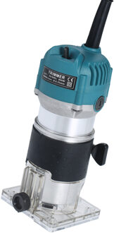 800W Trim Router 30000r/Mintransparent Base Edge Gids Hout Laminaat Elektrische Trimmer Compact Palm Router Snoer Voor Houtbewerking EU plug met geen doos
