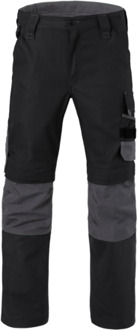 80229 Werkbroek Zwart/charcoal grijs 44